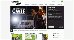 Desktop Screenshot of climbingworks.com